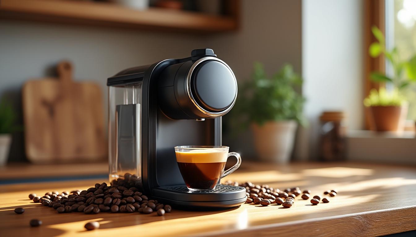 découvrez comment préparer un expresso maison délicieux, de la capsule au grain, simplement et sans complexité.