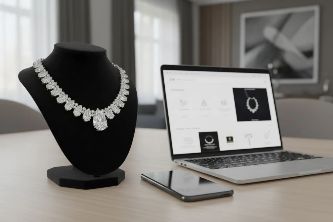 Les meilleurs magasins en ligne pour acheter un collier diamant